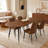 5-Piece Extendable Wood Dining Set-1157174772-1157174768