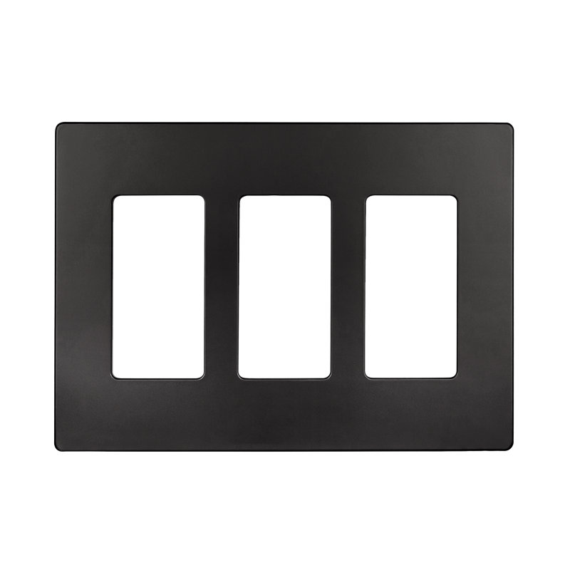 Plaque de protection murale sans vis ENERLITES, Noir