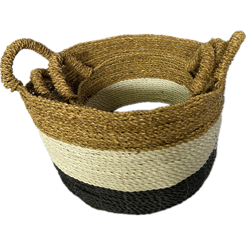 Ensemble de 3 paniers de rangement