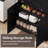Kitchen Pantry Cabinet With Sliding Storage Rack And 6 Hanging Shelves-836523653