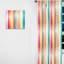 Rainbow Colors Candyland Stripes II - Rideau à rayures - Rideau à rayures obscurcissant - 1 panneau-107562326