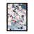Impression noire sur toile encadrée sélectionné