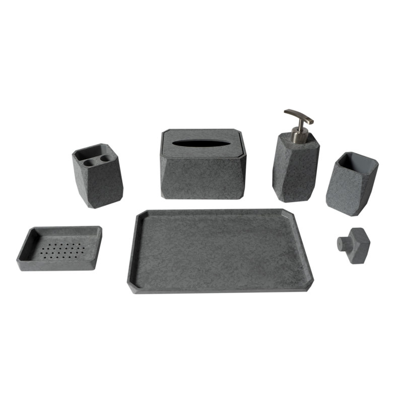 7 - Piece Bathroom Hardware Set