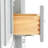 84.25'' Double Bathroom Vanity with Carrara Quartz Top-94668849