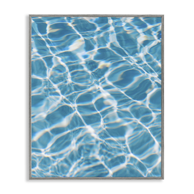 «Ocean Water Ripples», estampe numérique par Justine Milton, Estampe numérique Farmhouse, H 20 po x l 16 po