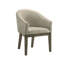 Chaise d'appoint 2 pièces à dossier arrondi McKinleyville 