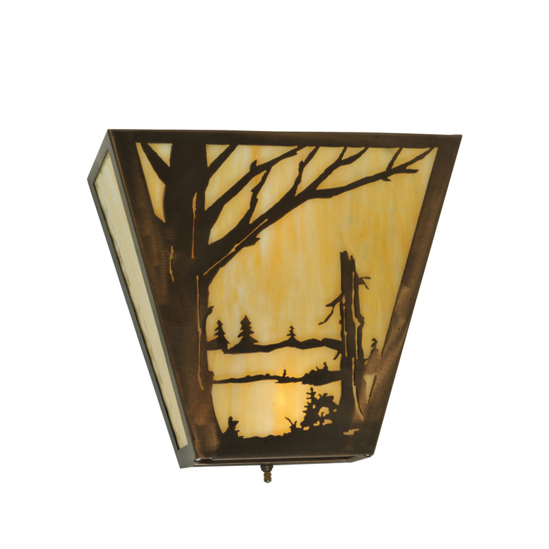 Quiet Pond 1 - Light Flush Mounted Sconce