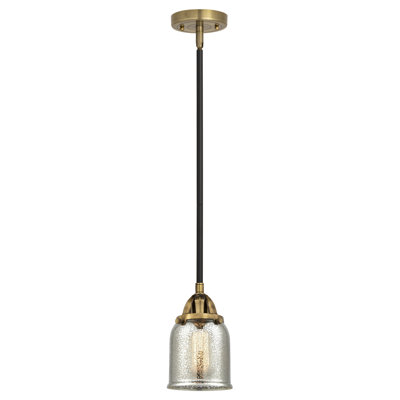 Nouveau 2 - Amberlynn - Mini-luminaire suspendu sur tige 1 lumière - Ampoule non incluse - Abat-jour