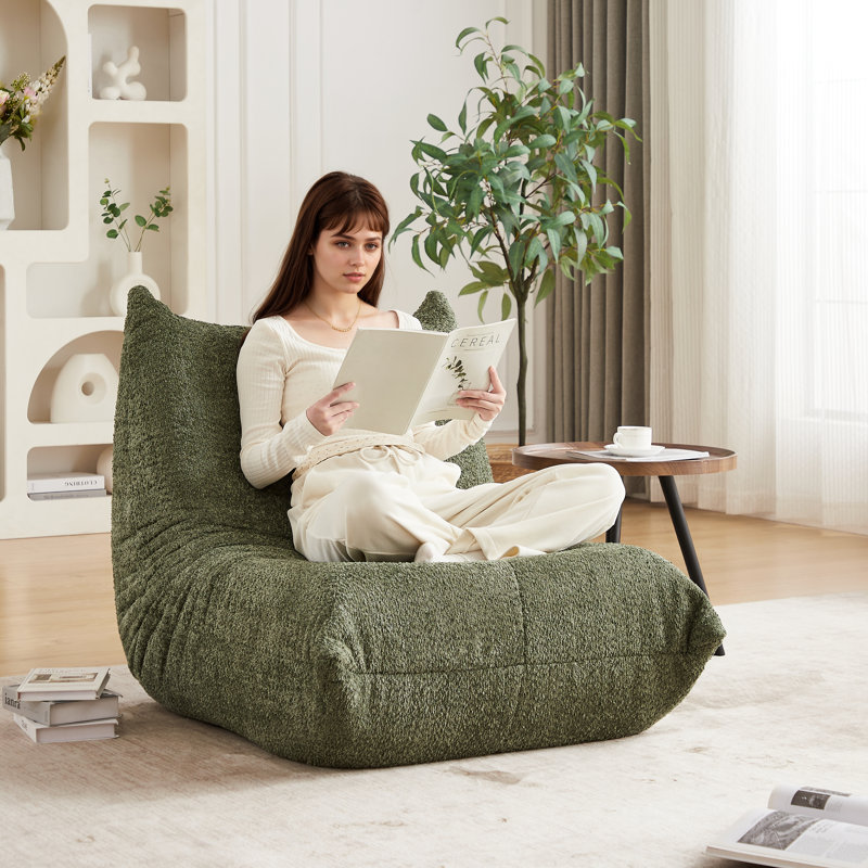 Upholstered Armless, Green