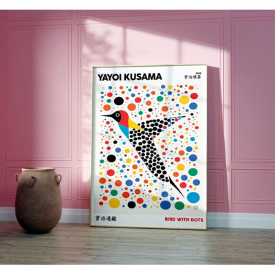 Bird with Dots Wall Art