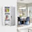 Parenteau Metal Wall Bathroom Storage