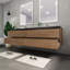 Ensemble de meuble-lavabo double mural 72 po Kirker-523378117