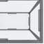 Hannmeike Glass Top Console Table-443084630-443084631