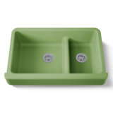 Whitehaven® 36" L x 22" W Double Basin Farmhouse/Apron Kitchen Sink