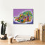 «Happy Dance» par Dean Russo, art mural sur toile-2108329237