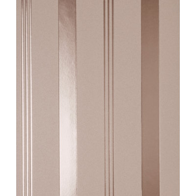 Collin Beige Bexley Stripe Wallpaper