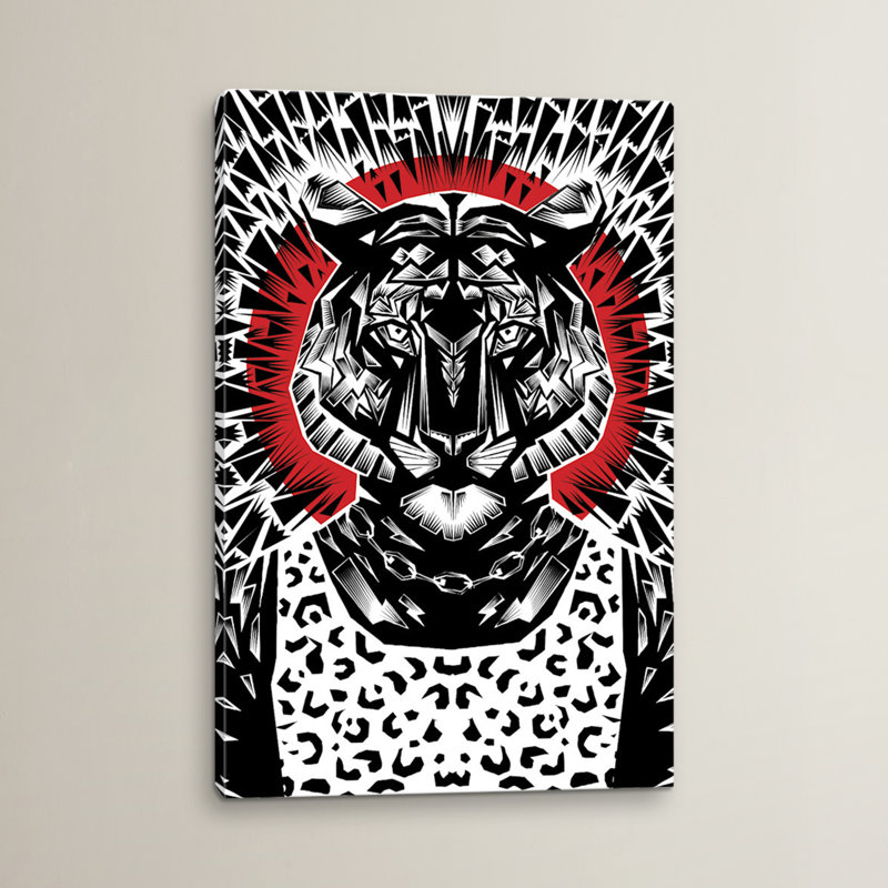 « arverne » par ali gulec, impression sur toile tendue, H 60 po x l 40 po x P 1,5 po, Toile tendue, Pas de tapis