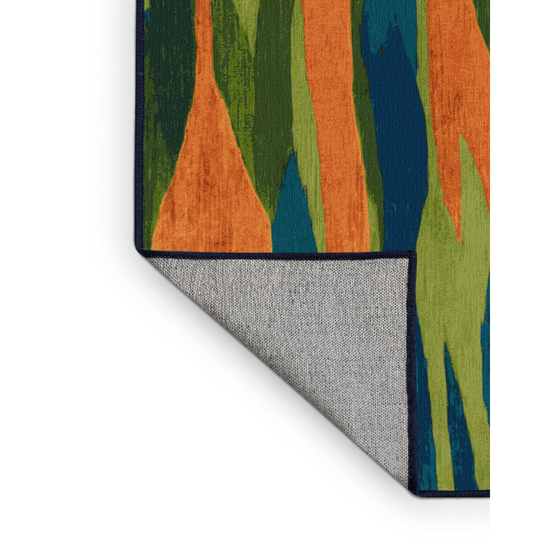 Cascading Wilderness Rug, Rectangle 3' x 5'
