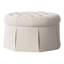 Alma 35" Tufted Round Cocktail Ottoman-748872173