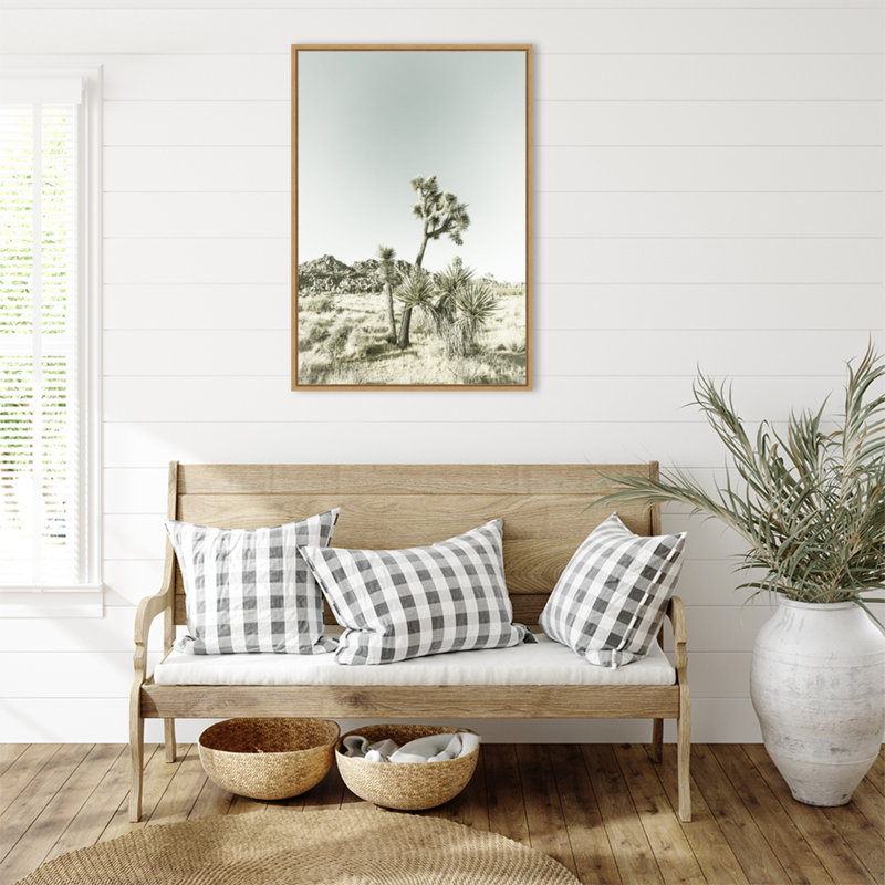 Impression sur toile encadrée, "Joshua Tree National Park" par Wilkey, H 33 po x l 23 po