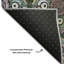 Tapis en fougère de qualité supérieure lavable à la machine Prisco-1863577581