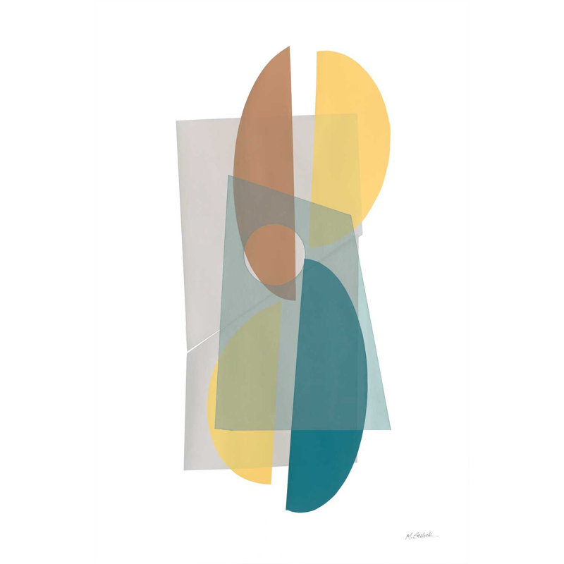 " Transparent " by Mike Schick Painting Print, 12" H x 8" W
