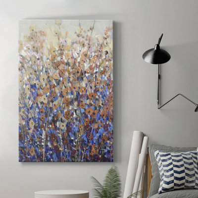" Fall Wildflowers I " Painting Print