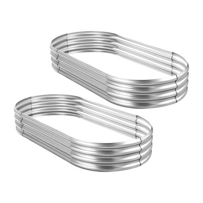 Galvanized Raised Garden Bed Kit