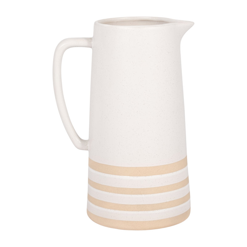 Kekoa Handmade Ceramic Table Vase, 10" H x 7" W x 5" D