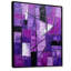 Tachisme mauve cubisme pinceau 1 - art mural Tachisme-1593335171-1560129506