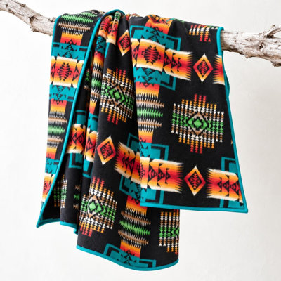 Pendleton Chief Joseph Black Throw