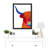 Bright Highland Scottish Cow Bull - Single Picture Frame Print