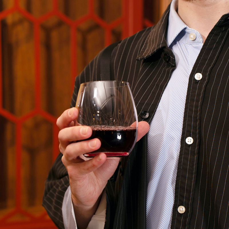 Aero 13.5 oz. Stemless Wine Multipurpose Glasses