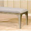 Banc rembourré, banc capitonné pour le salon