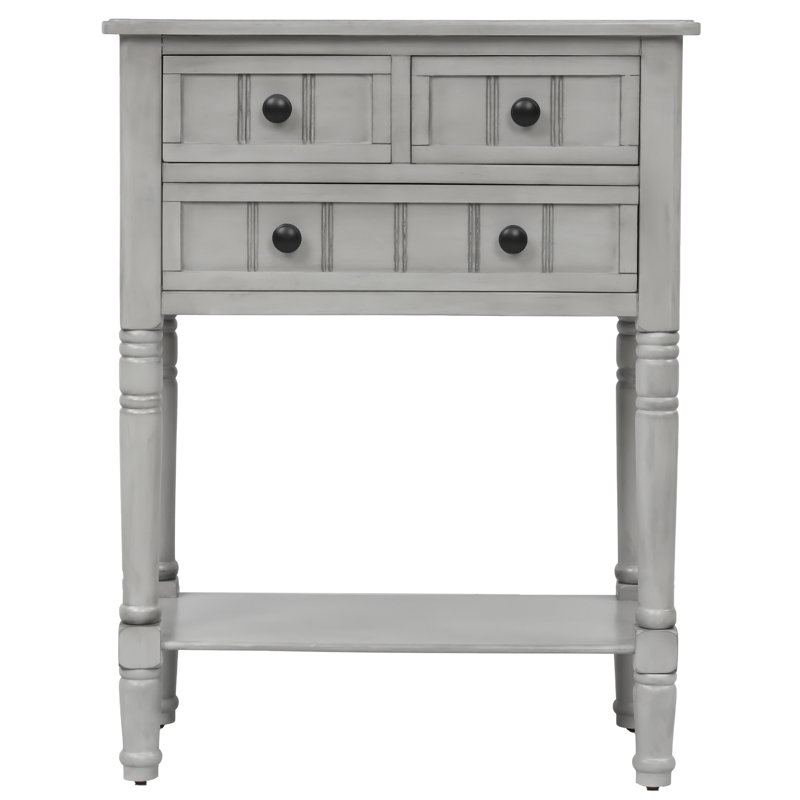 Console étroite, Gris délavé