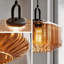 1 - Light Matte Black Pendant