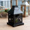 Barabbas 12'' H Iron Tabletop Lantern