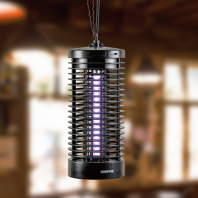 GEEPAS Electric Insect Killer Powerful UV Fly Zapper for Flies, Moth, Mosquitoes & Wasps, 6 W