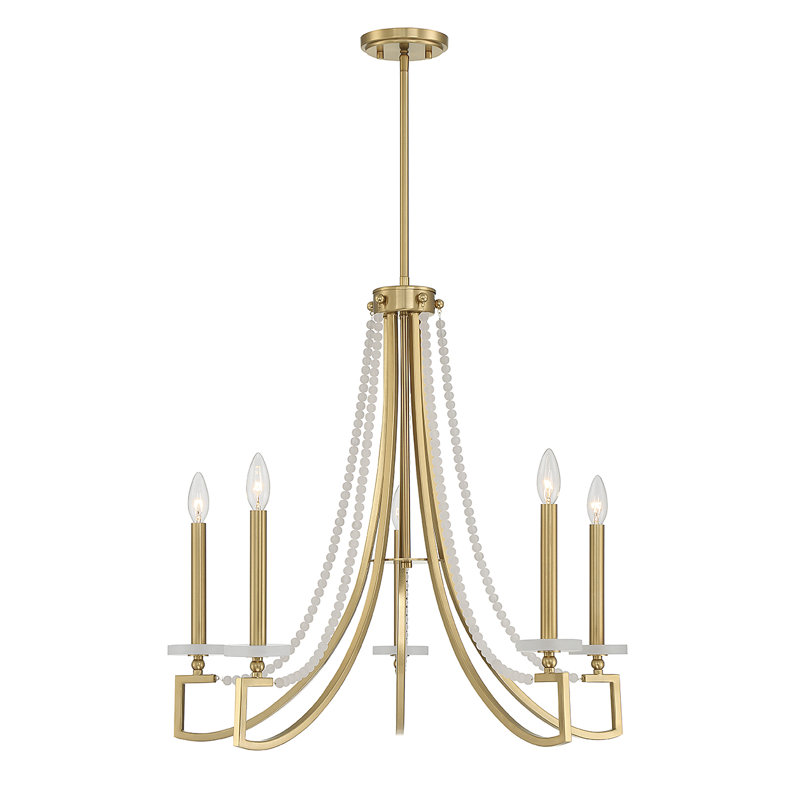 Lustre 5 lumières Savoy House, 5 lumières, H 26,25 po x l 27 po x P 27 po