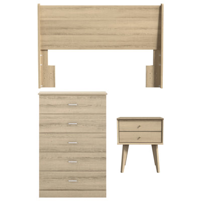Allyannah Mid-Century Coordinated Bedroom Set