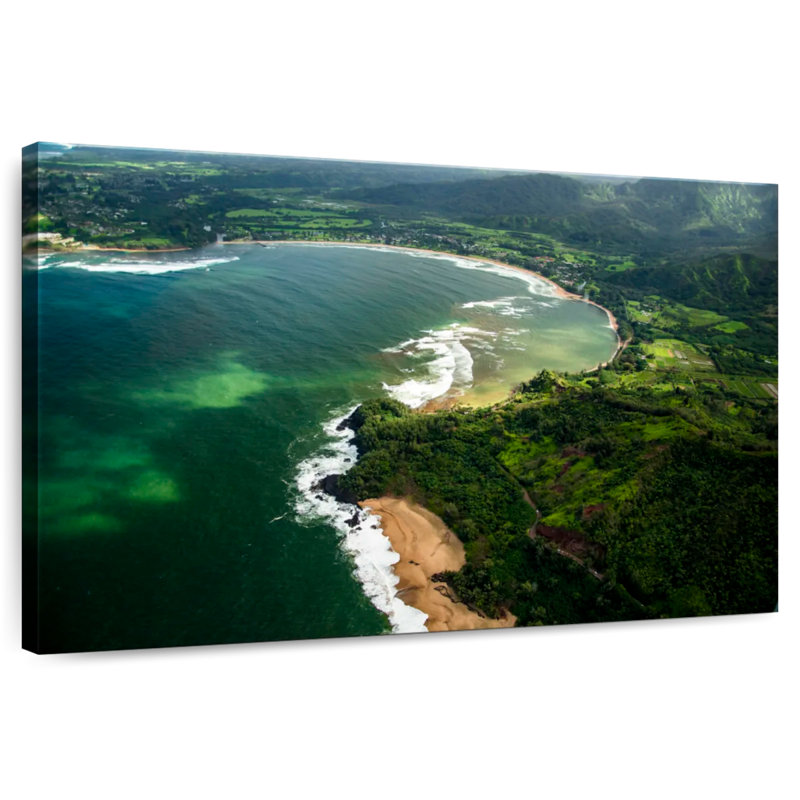Gillard Hanalei Bay Kauai, H 32 po x l 48 po
