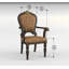 Ensemble de 2 fauteuils Traditional