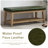 Hahnville 43.3'' W Upholstered Storage Bench-154535532