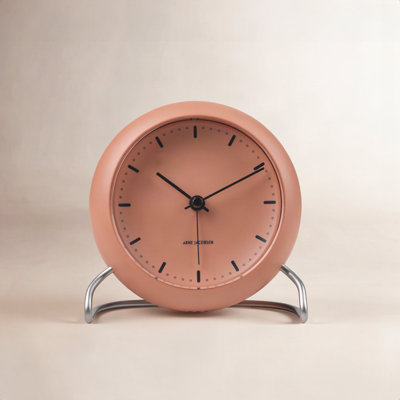 City Hall Analog Electric Alarm Tabletop Clock