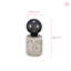 Chemere 182cm Grey Standard Table Lamp