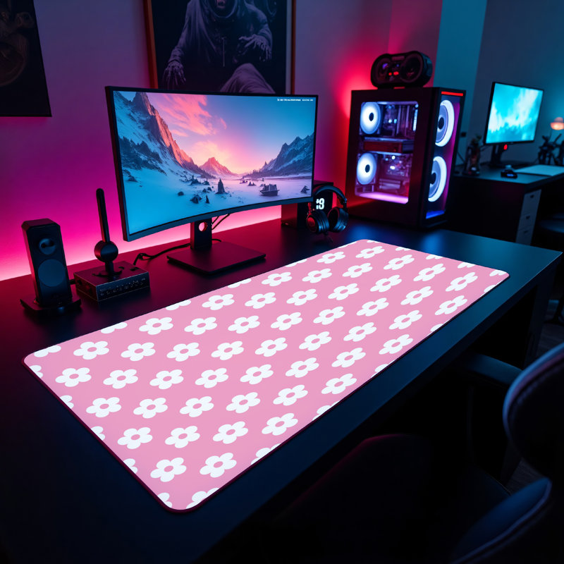 Polyester Desk Pad, 23.6x13.8