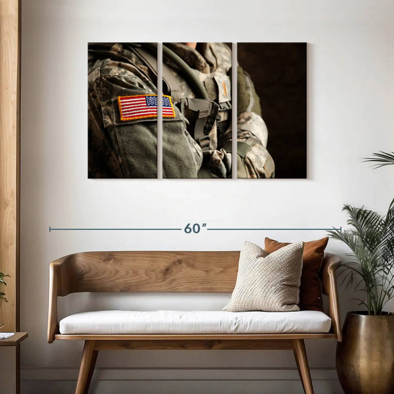 Mait Military Soldier Uniform, 28" H x 45" W