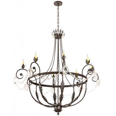 Acai 8 - Light Dimmable Geometric Chandelier