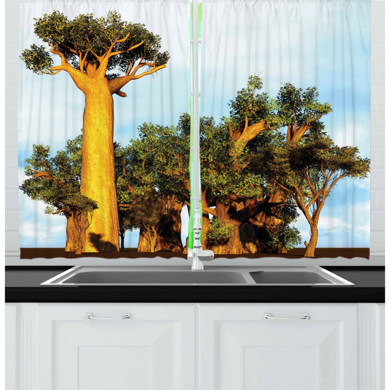 Tailored Kitchen Curtain