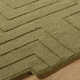 Loretto Hand Loomed Wool Green Rug